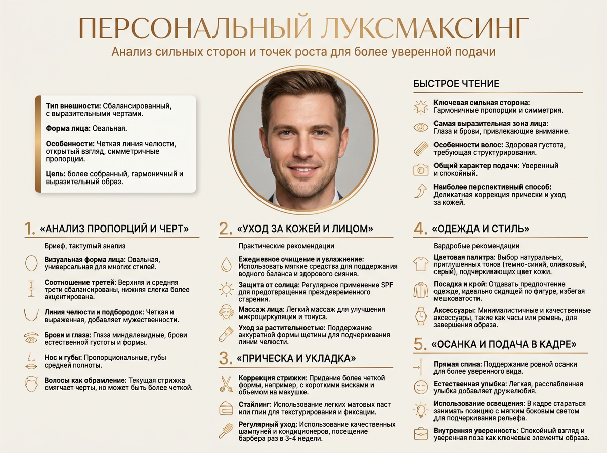 Анализ внешности по фото