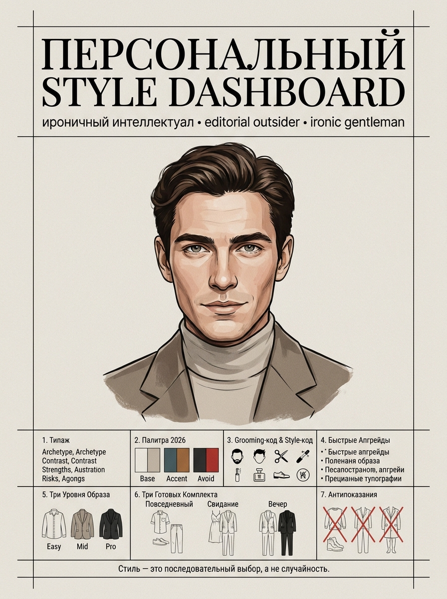 Анализ внешности по фото — Персональный style dashboard