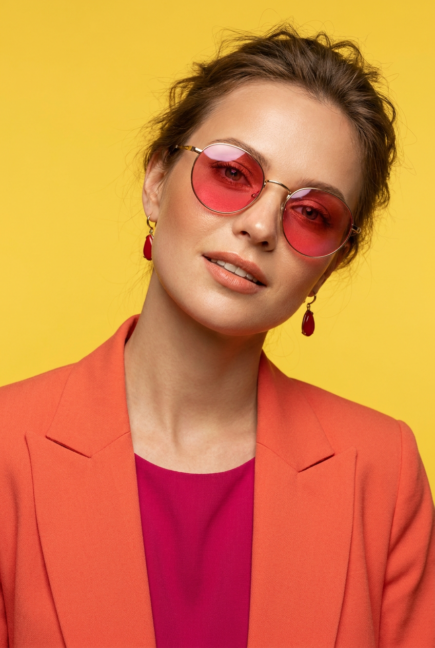 ИИ-портрет — Мягкий летний fashion-портрет